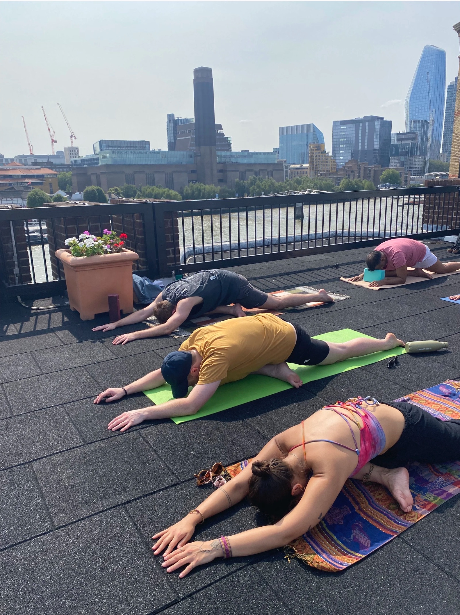 Corporate yoga